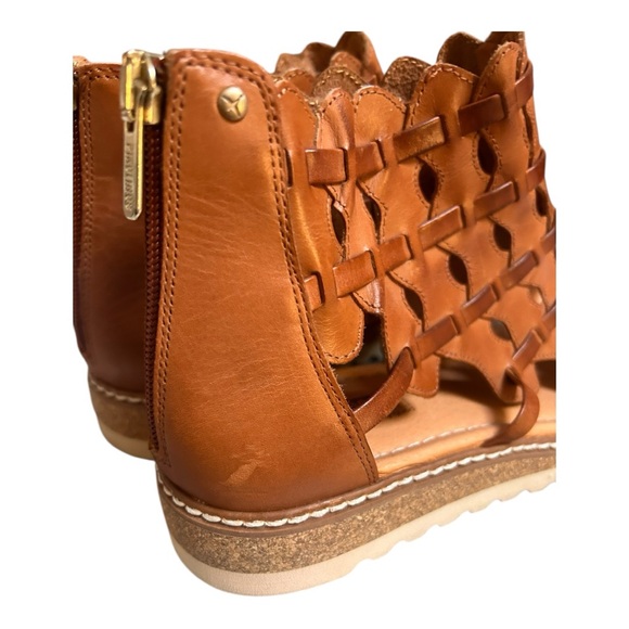 Pikolinos Women's Alcudia Gladiator Sandal Brandy Size 40 - Picture 6 of 9